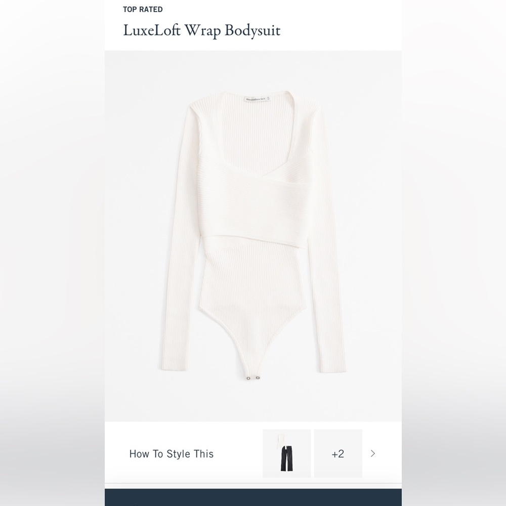 Sweater bodysuit